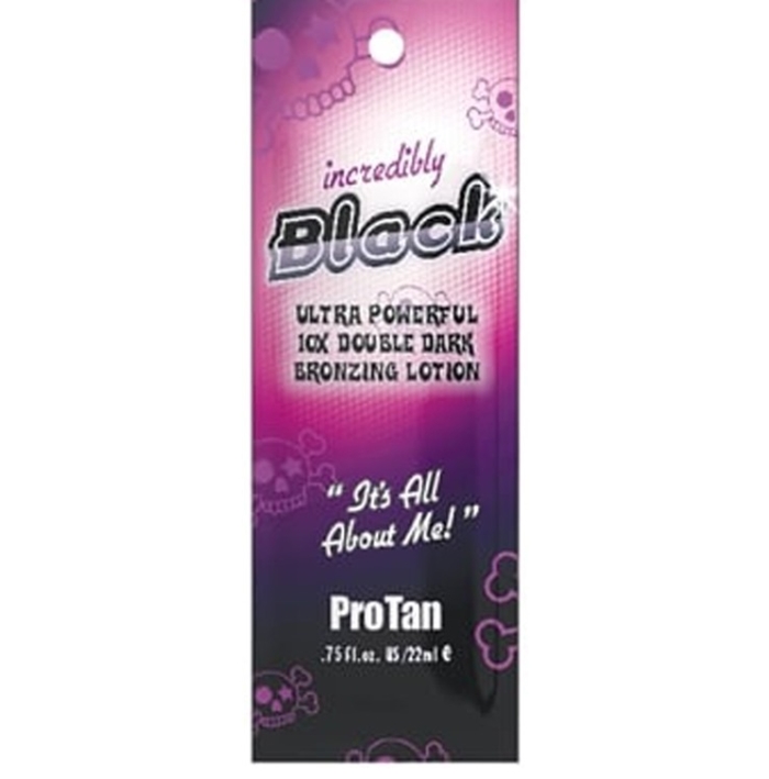 Incredibly Black - ProTan Tanning Lotion - Packet