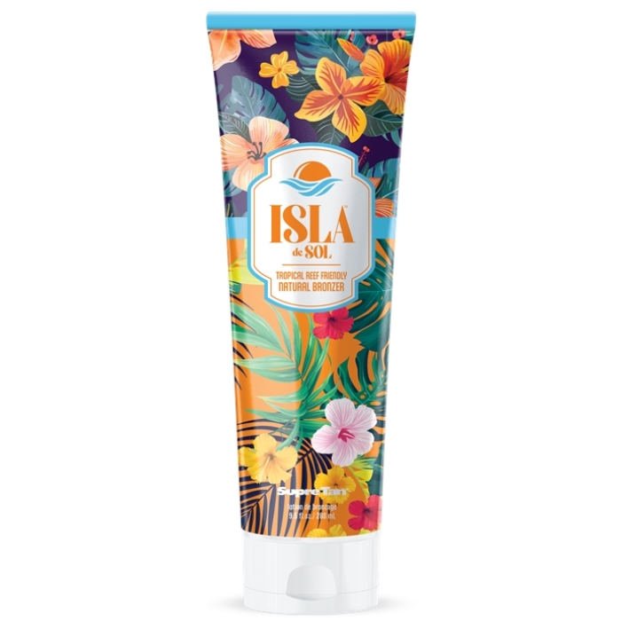 Isla De Sol Natural Bronzer - Supre Tanning Lotion - Bottle