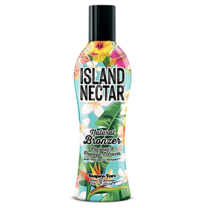 Island Nectar Natural Bronzer - Supre Tanning Lotion - Bottle