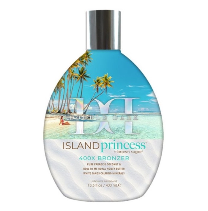 Double Dark Island Princess Bronzer - Tan Inc Tanning Lotion - Btl 13.5