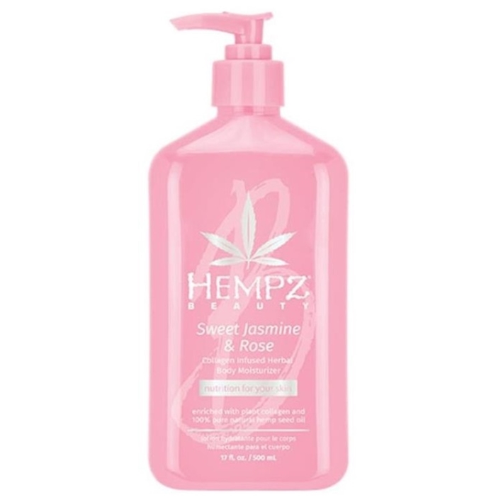 SWEET JASMINE & ROSE MOISTURIZER - Hempz Skin Care - Bottle
