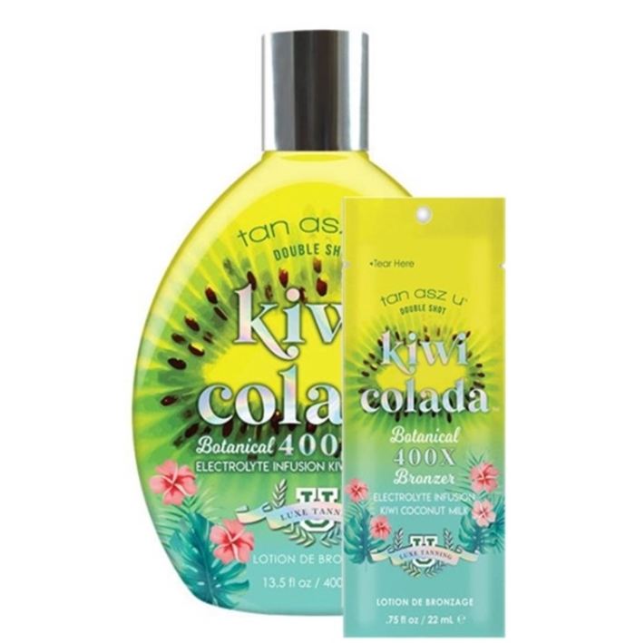 Kiwi Colada Bronzer - Tan Inc Tanning Lotion - Buy 1 Btl Get 2 Pkts FREE