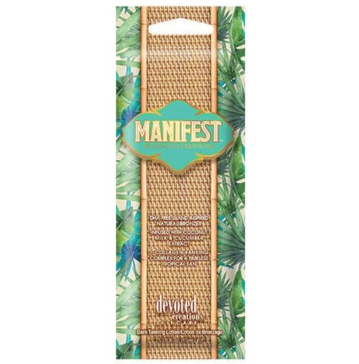 Manifest Bronzer - Devoted Creations Tanning Lotion - Packet