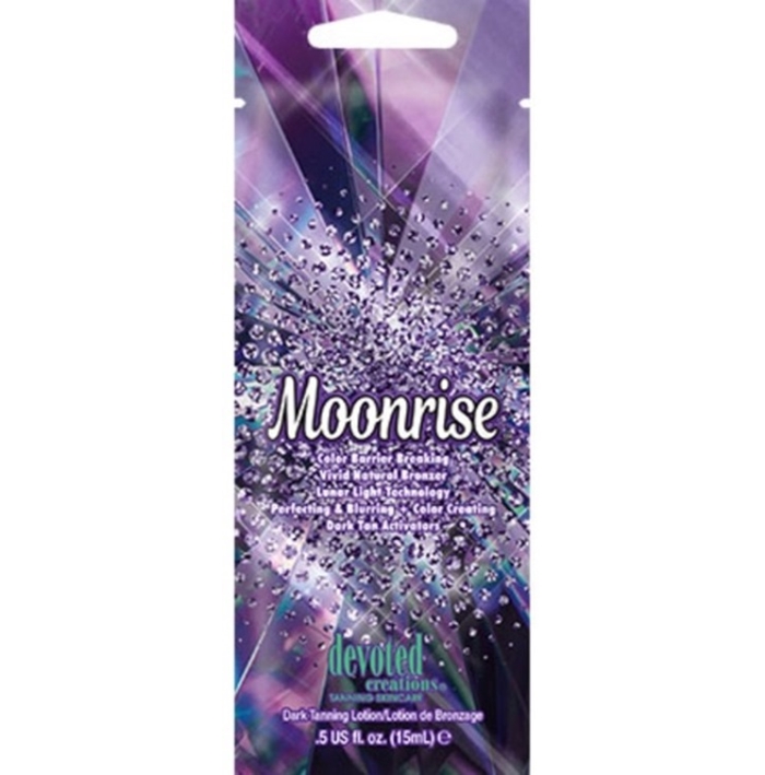 Moonrise Deep Natural Bronzer - Devoted Creations Tanning Lotion - Packet