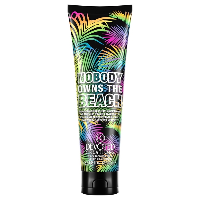 Devoted Creations Nobody Owns The Beach Bronzer Tanning Lotion - Bottle