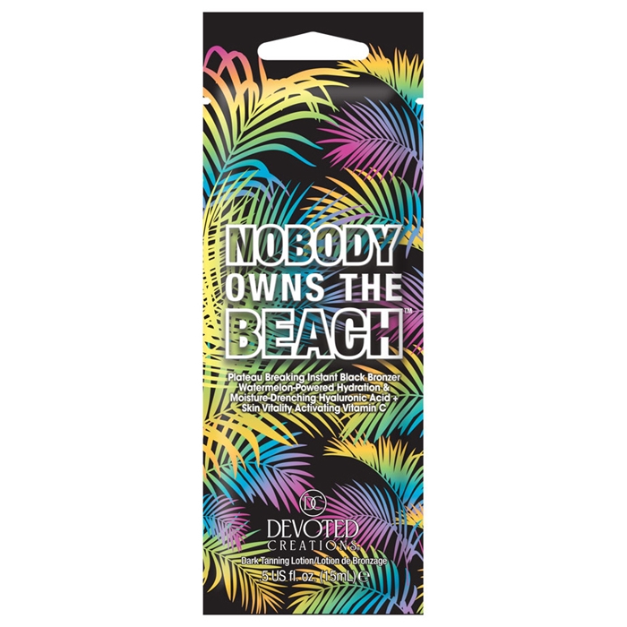 Devoted Creations Nobody Owns The Beach Bronzer Tanning Lotion - Packet