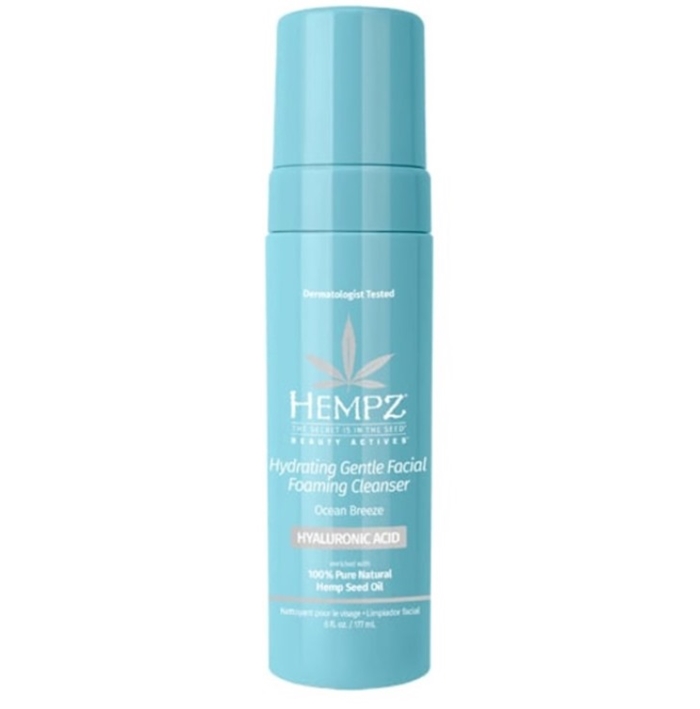 OCEAN BREEZE HYDRATING FOAMING FACIAL CLEANSER - Btl - Hempz Skin and Body Care