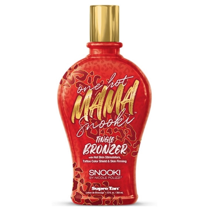 Snooki One Hot Mama Tingle Bronzer - Supre Tanning Lotion - Bottle