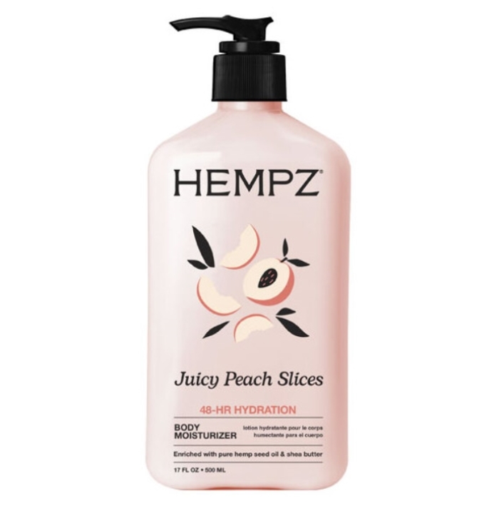 JUICY PEACHES BODY MOISTURIZER - Hempz Skin Care - Bottle JUICY PEACHES BODY MOISTURIZER - Hempz Skin Care - Bottle