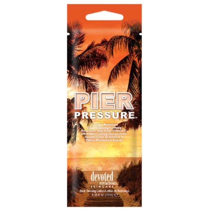 Pier Pressure Bronzer - Devoted Creations Tanning Lotion - Packet