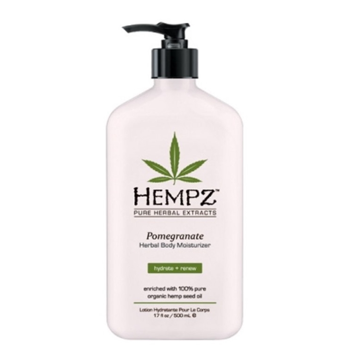 POMEGRANATE MOISTURIZER - Hempz Skin Care - Bottle