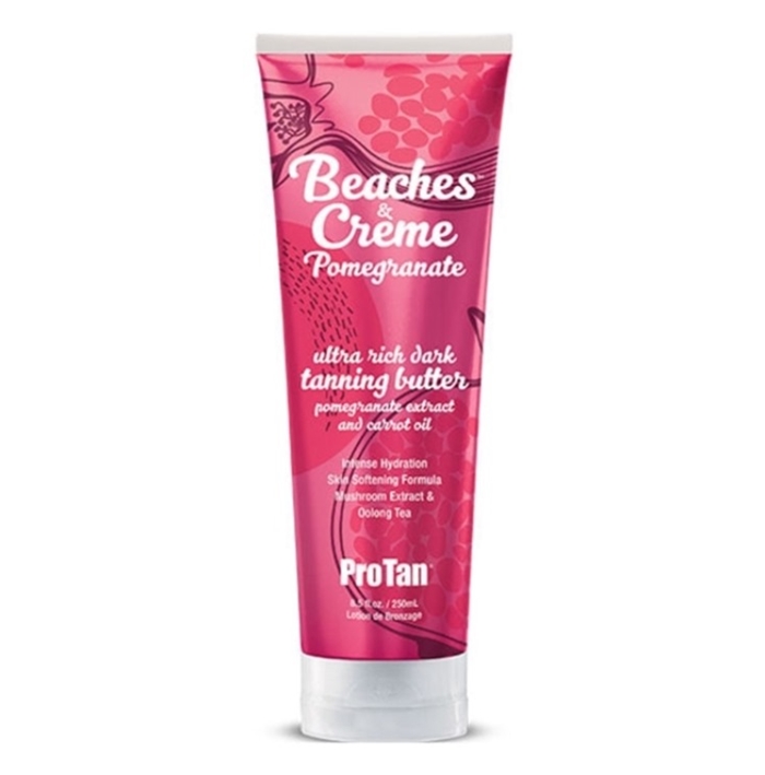 BEACHES & CREME POMEGRANATE INTENSIFIER - ProTan Tanning Lotion - Buy 1 Btl Get 3 Pkts FREE BEACHES & CREME POMEGRANATE INTENSIFIER - ProTan Tanning Lotion - Buy 1 Btl Get 3 Pkts FREE