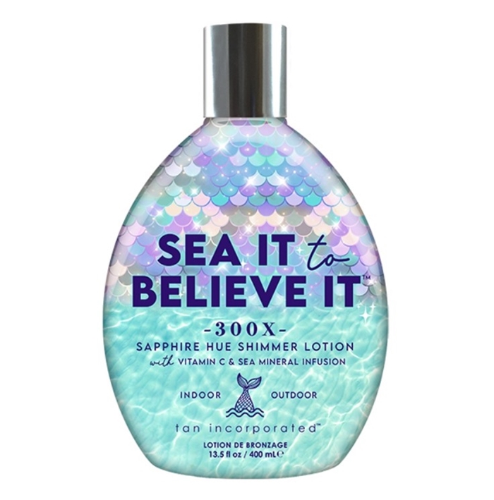 Sea It To Believe It Shimmer Accelerator - Tan Inc Tanning Lotion - Bottle 13.5oz