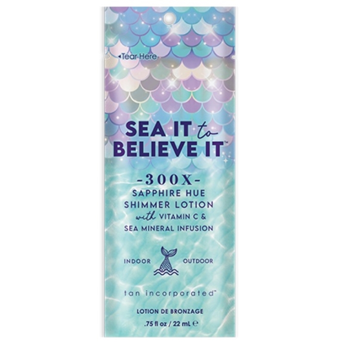 Sea It To Believe It Shimmer Accelerator - Tan Inc Tanning Lotion - Packet