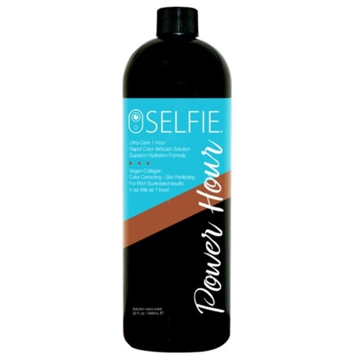 SELFIE POWER HOUR SUNLESS SOLUTION - 32oz - Self Tanner By Selfie