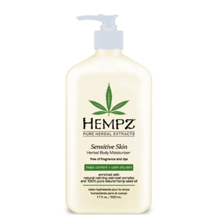 SENSITIVE SKIN MOISTURIZER - Hempz Skin Care - Bottle