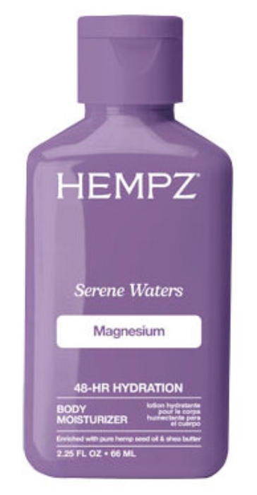 SERENE WATERS BODY MOISTURIZER - Mini - Hempz Skin and Body Care SERENE WATERS BODY MOISTURIZER - Mini - Hempz Skin and Body Care