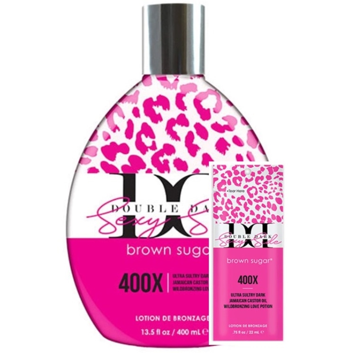 Double Dark Sexy Side Bronzer - Tan Inc Tanning Lotion - Buy 1 Btl Get 2 Pkts FREE