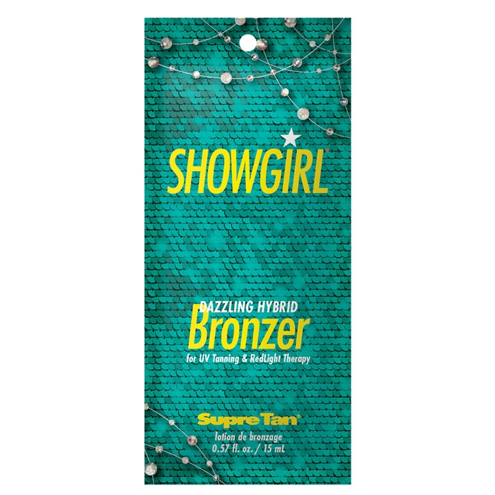Supre Showgirl Hybrid Bronzer Tanning Lotion - Packet