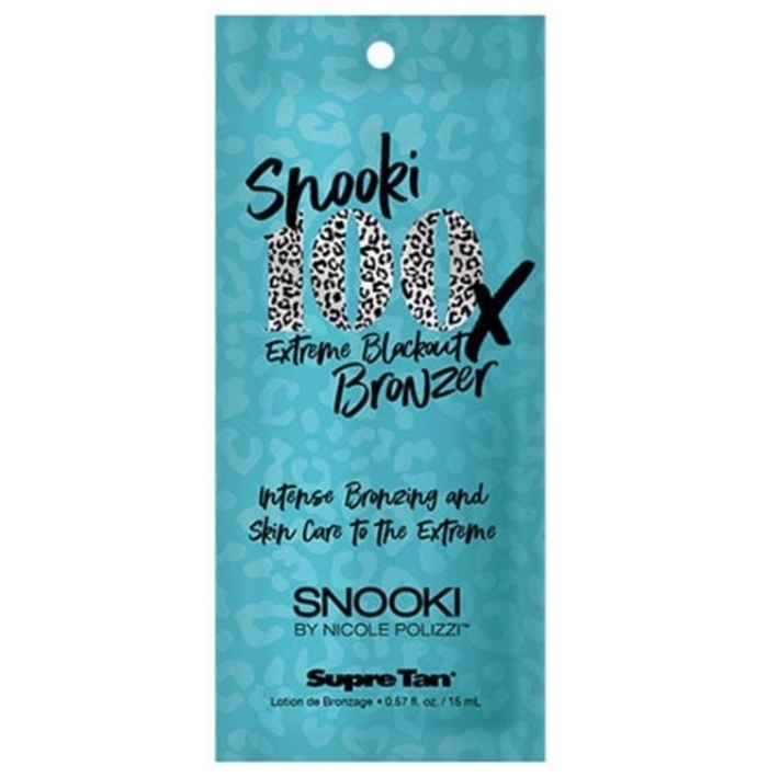 Snooki Extreme Blackout Bronzer - Supre Tanning Lotion - Packet