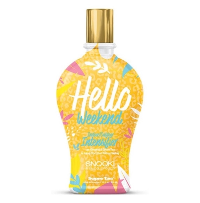 Snooki Hello Weekend Intensifier - Supre Tanning Lotion - Bottle