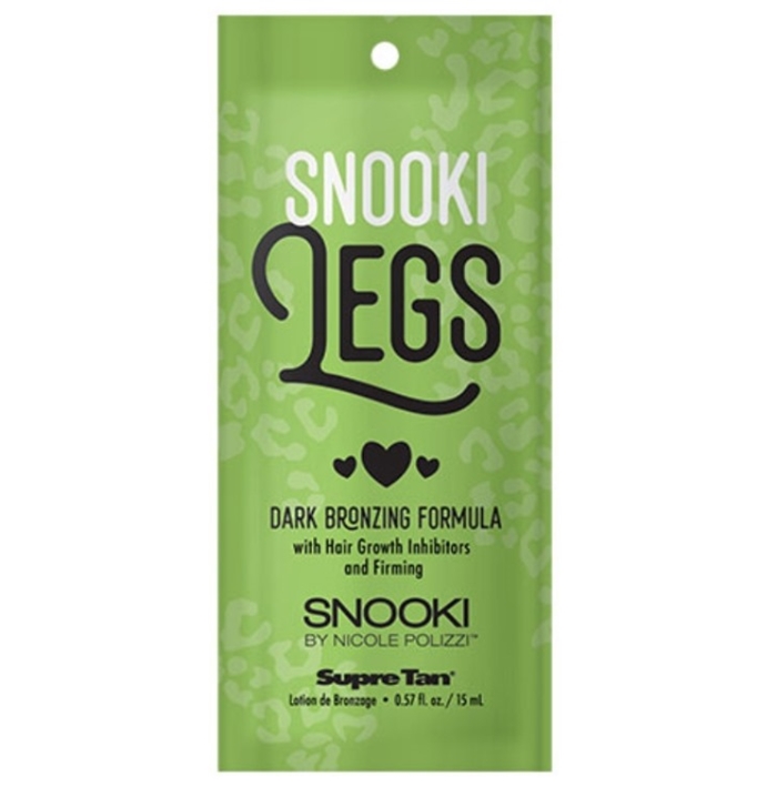 Snooki Ultra Dark Leg Bronzer - Supre Tanning Lotion - Packet