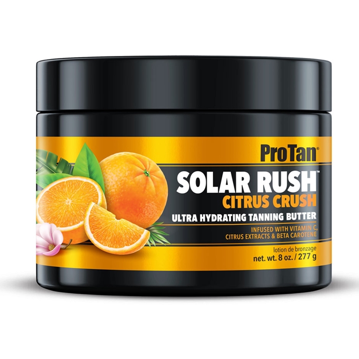 Solar Rush Citrus Crush Tanning Butter - ProTan Tanning Lotion - 8oz Jar Solar Rush Citrus Crush Tanning Butter - ProTan Tanning Lotion - 8oz Jar