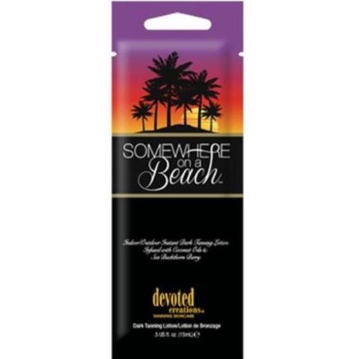 Somewhere on a Beach - Devoted Creations Tanning Lotion - Packet