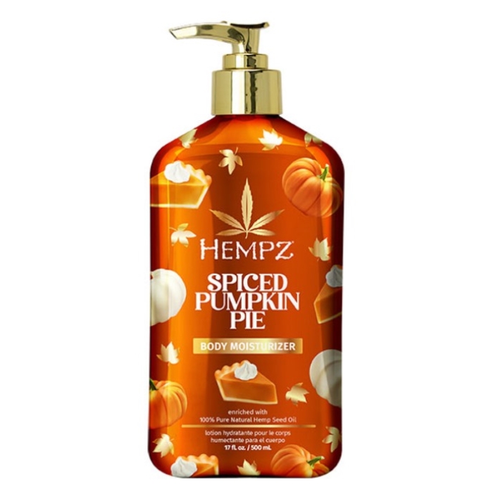 SPICED PUMPKIN PIE Moisturizer- Hempz Skin Care - Bottle
