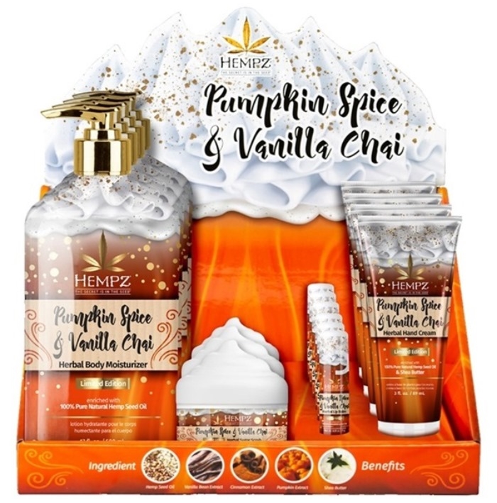 SPICE TO MEET YOU DISPLAY - Hempz Skin Care - PrePack