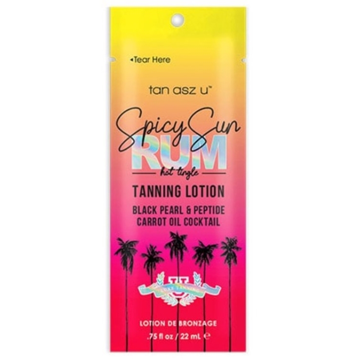 Spicy Sun Rum Dark Tingle Bronzer - Tan Inc Tanning Lotion - Packet