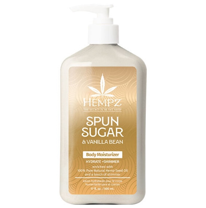 SPUN SUGAR SHIMMERING MOISTURIZER - Hempz Skin Care - Bottle