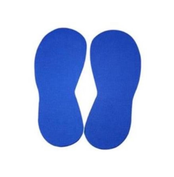 FOOT PROTECTORS STICKY FEET BLUE - 6 Count - MS