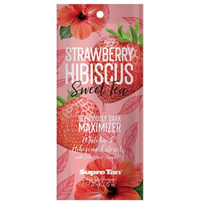 Strawberry Hibiscus Maximizer - Supre Tanning Lotion - Packet
