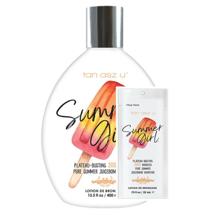 Summer Girl Bronzer - Tan Inc Tanning Lotion - Buy 1 Bottle Get 2 Pkts FREE