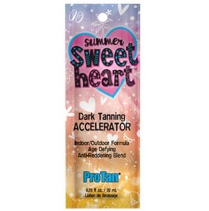 Summer Sweetheart Dark Tanning Accel - ProTan Tanning Lotion - Packet