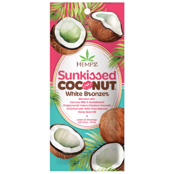 SunKissed Coconut Bronzer - Hempz Tanning Lotion - Packet SunKissed Coconut Bronzer - Hempz Tanning Lotion - Packet