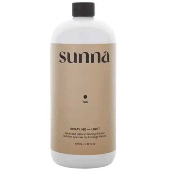 Light - Sunna Spray Tan Solution - 33.8oz