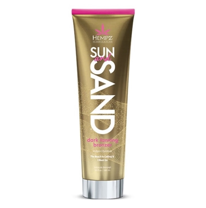 Sun & Sand Bronzer - Hempz Tanning Lotion - Bottle