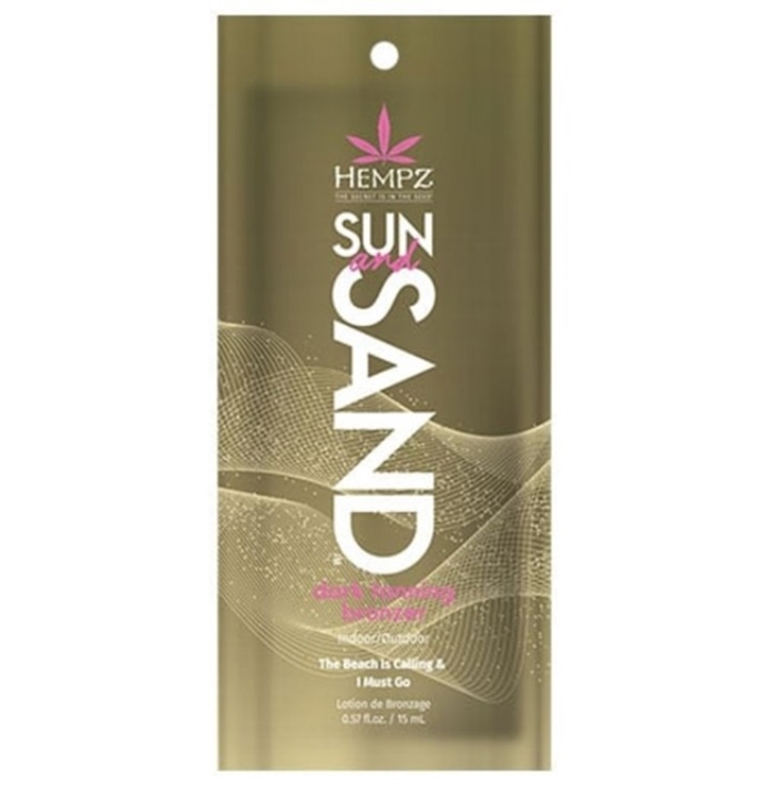 Sun & Sand Bronzer - Hempz Tanning Lotion - Packet
