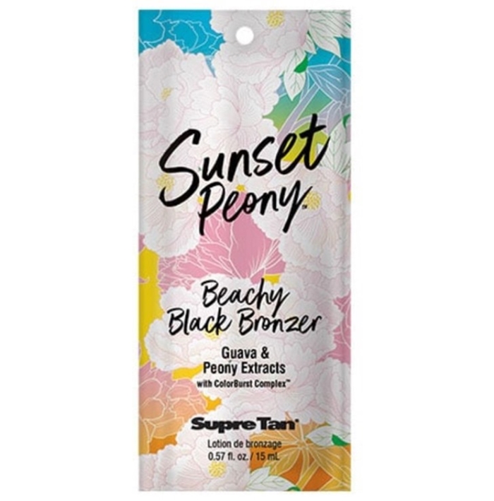 Sunset Peony Bronzer - Supre Tanning Lotion - Packet