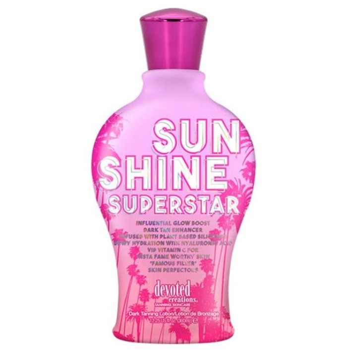 Sunshine Superstar - Devoted Creations Tanning Lotion - Bottle