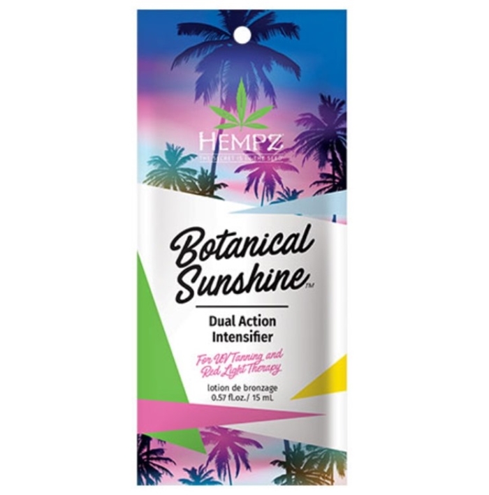 Botanical Sunshine Dual Action Intensifier - Hempz Tanning Lotion - Packet