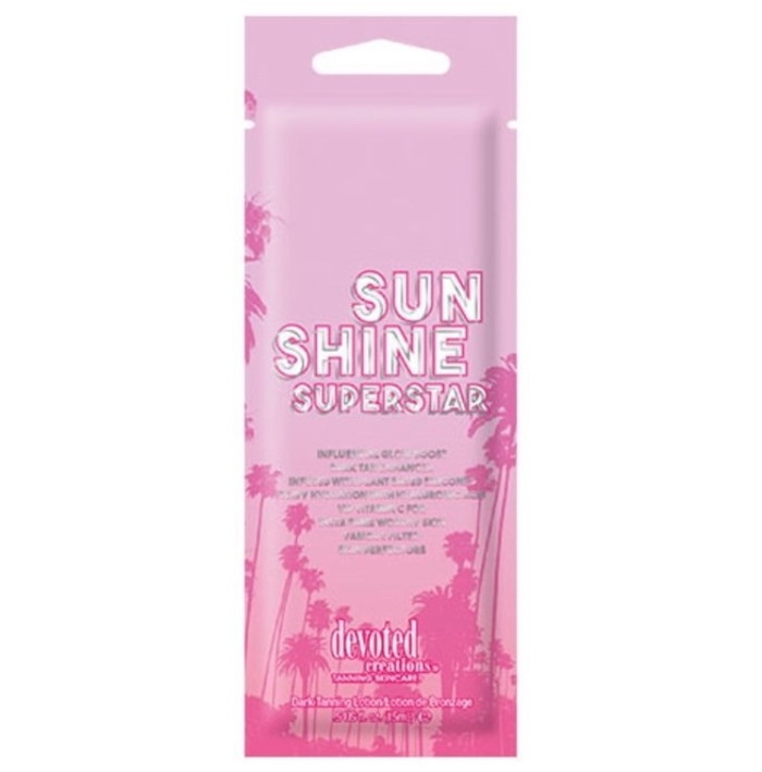 Sunshine Superstar - Devoted Creations Tanning Lotion - Packet