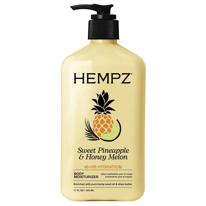 SWEET PINEAPPLE & HONEY MELON MOISTURIZER - Hempz Skin Care - Bottle