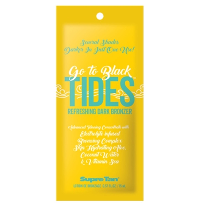 Go To Black Tides Bronzer - Supre Tanning Lotion - Packet