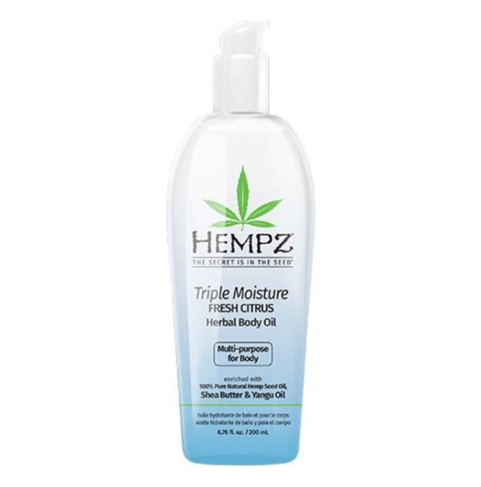 TRIPLE MOIST BODY OIL - Hempz Skin Care - Bottle