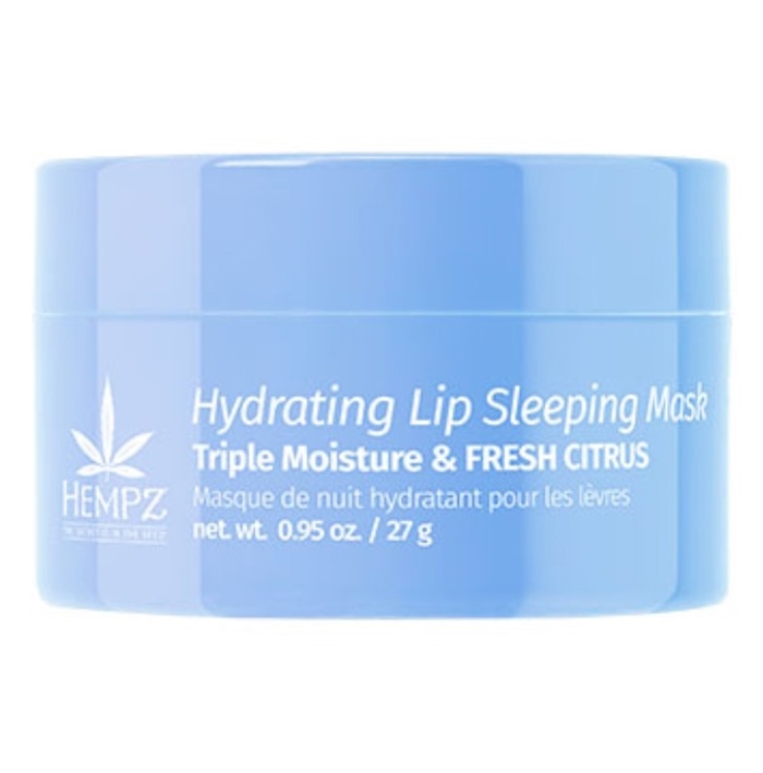 Triple Moist Hydrating Lip Sleeping Mask Hempz Skin and Body Care - Jar