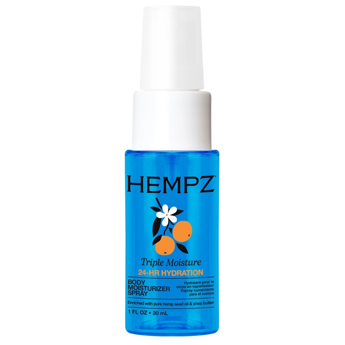Triple Moist Spray On Moisturizer - Hempz Skin Care - Mini 1.0oz