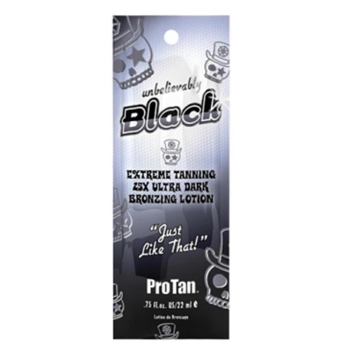 Unbelievably Black - ProTan Tanning Lotion - Packet